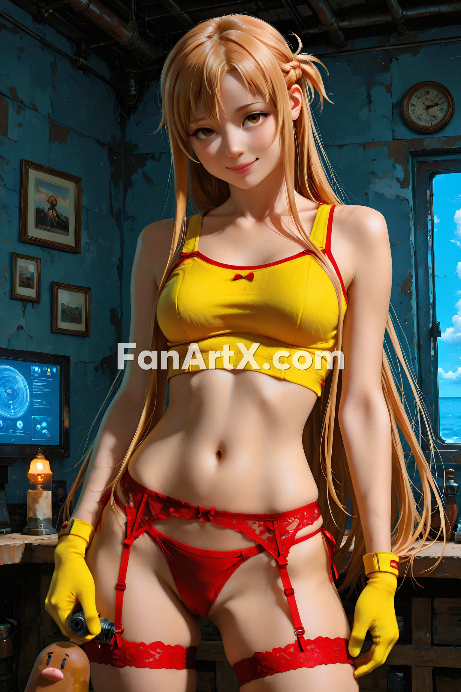 Sao Asuna Yuuki Fanart - Sword Art Online character 9347735